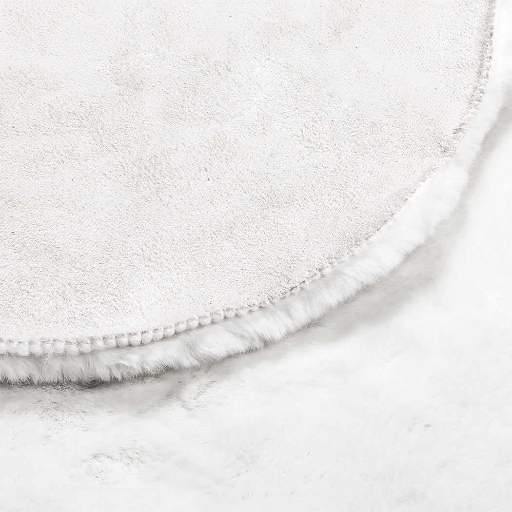 NNEIDS Marlow Floor Rug Area Rugs Cloud Fluffy 60X160cm White